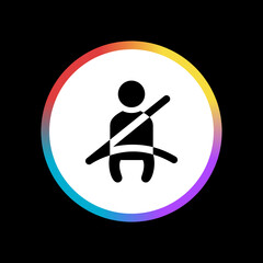 Seatbelt - Sticker