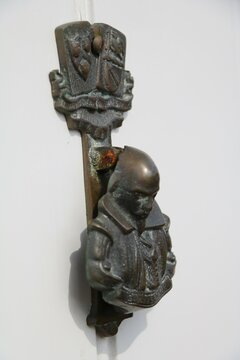 William Shakespeare hand door knocker , England