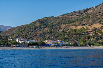 Fototapeta premium View of Sougia on the Greek island of Crete