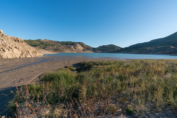 river with water in the south of Spain