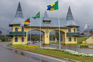 Pórtico de Gramado RS Rio Grande do Sul - Serra gaúcha
