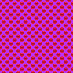 Red luxury background with beads. Vector illustration. 