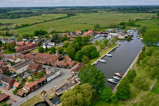 Aerial Photo of Beccles Quay