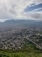 view of the city