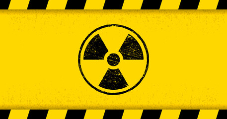 Black yellow striped banner wall Hazard industrial striped road warning Yellow black diagonal stripes Seamless pattern Vector