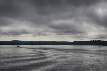 Ladoga lake in Karelia
