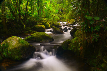 Pedras na cachoeira