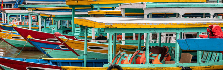 Fototapeta na wymiar Hoi An boats