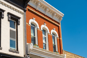 Obraz premium Old downtown building.