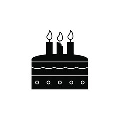 birthday icons symbol vector elements for infographic web
