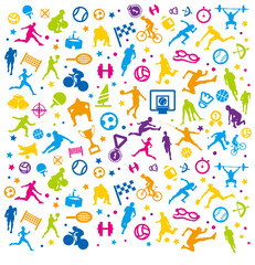 colorful Sports icons