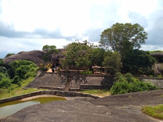 Chitharal Rock Jain Temple (Malaikovil) Jain monument in Vellamcode, Tamil Nadu, historic monuments...