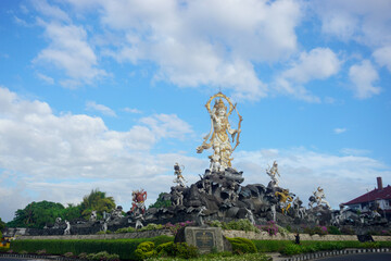 Obraz premium Landmark on the Ida Bagus Mantra Bypass Denpasar - Gianyar - Klungkung. 