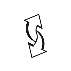 recycle Arrow symbol vector