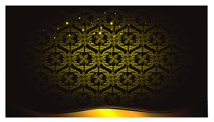 Background  elegant creative Thai Pattern  illustration modern idea and concept creativity.