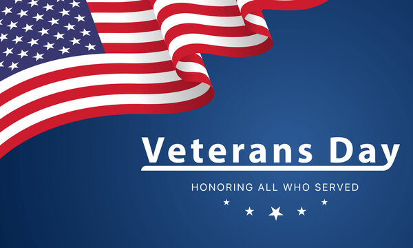 Veterans day. Honoring all who served. Veterans day background. design illustration. November 11