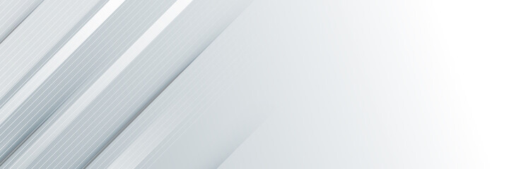 Obraz premium Modern abstract light silver background vector. Elegant concept design with white grey line. 