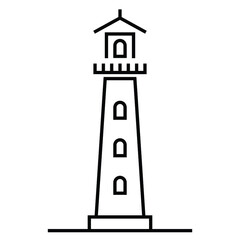 lighthouse near the beach, watchtower for warching enemy, fortress to pretect the city