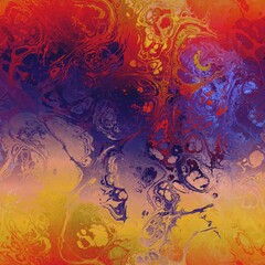 Fototapeta na wymiar Seamless abstract grunge red purple splash background texture