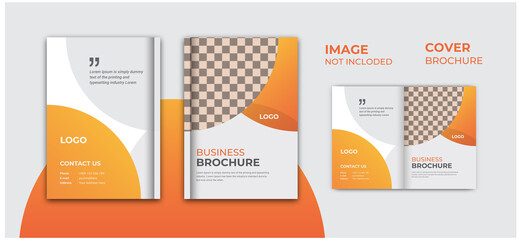 Brochure cover template layout design company profile template cover of book cover design , annual report and company profile or booklet cover, Business brochure cover design.