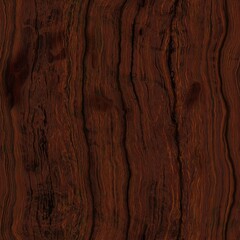 Seamless dark reddish brown wood grain texture background