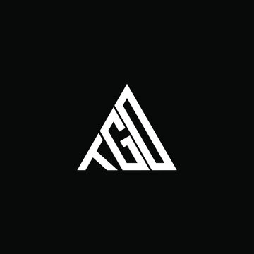 TGD letter logo creative design. TGD unique design