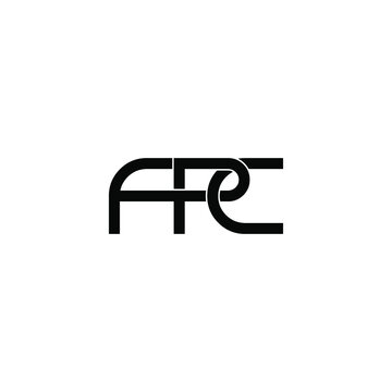 fpc initial letter monogram logo design