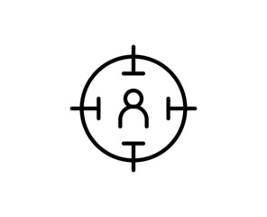 Marketing line icon