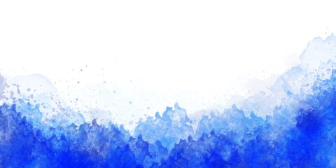 Blue watercolor background