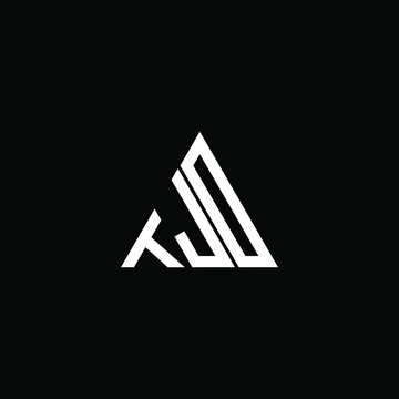 TJD letter logo creative design. TJD unique design
