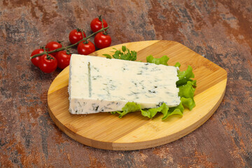 Italian traditional gorgonzola soft cheese