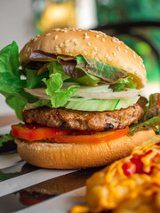 Hamburger or Burger