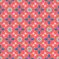 Modern seamless ornament. Abstract pattern shape design ready for print