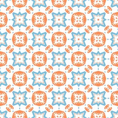 Obraz premium Modern seamless ornament. Abstract pattern shape design ready for print