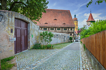 Cityscape of Dinkelsbuehl