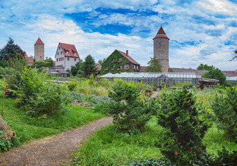 Cityscape of Dinkelsbuehl