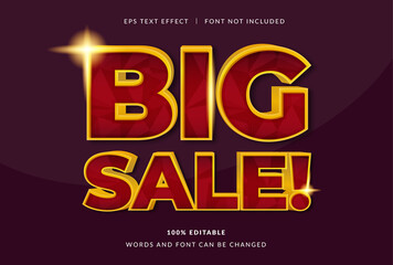 Big Sale Text Effect