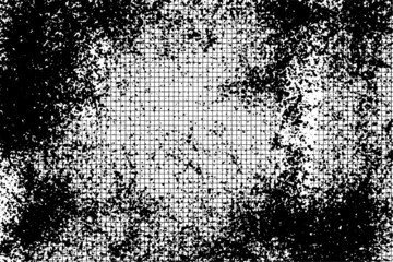 Grunge Black and White Distress Texture.Grunge rough dirty background.For posters, banners, retro and urban designs.Grunge Texture Vector