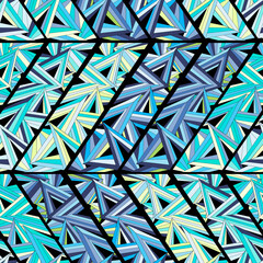 Seamless background with geometric pattern. Shape triangles
