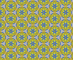 Hintergrund , Muster Blume Kreis Blau