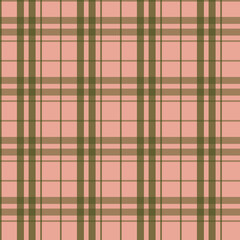 Classic retro colored tartan seamless repeat pattern print background