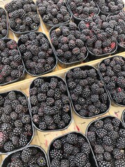 grapes on the market