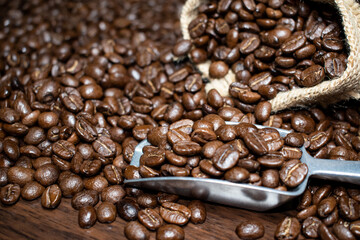 coffee beans background