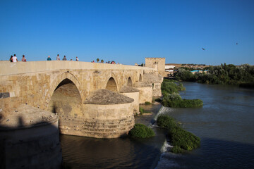 Fototapeta na wymiar Puente Romano de Córdoba