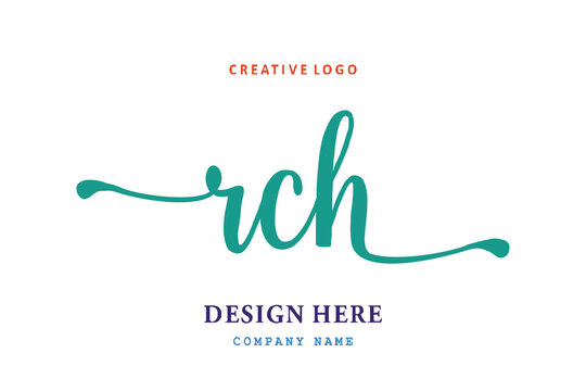 RCH lettering logo is simple, easy to understand and authoritative