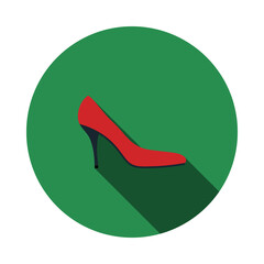 Middle Heel Shoe Icon