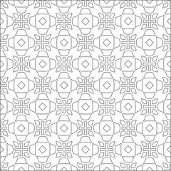  Retro ornamental seamless pattern. Flourished ornate background. Luxury elegant ornament. Vintage element. Template for design. Vector illustration