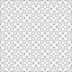  Retro ornamental seamless pattern. Flourished ornate background. Luxury elegant ornament. Vintage element. Template for design. Vector illustration