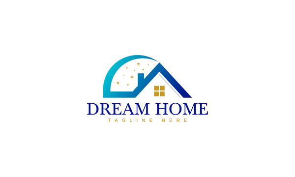 Dream Home Logo Vector Template
