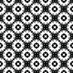  Retro ornamental seamless pattern. Flourished ornate background. Luxury elegant ornament. Vintage element. Template for design. Vector illustration